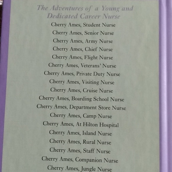 Nurse Cherry Ames New Boxed Set 1-4 Hardback Books by Helen Wells - Picture 4 of 7